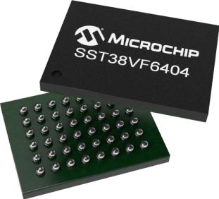 Microchip Technology-SST38VF6404B-70-5I-CD Flash Flash Parallel 3.3V 64M-bit 4M x 16 70ns 48-Pin TFBGA
