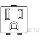 TE Connectivity-3-213598-2 Steckverbinder Conn Power RCP 2Power/1Ground POS 12.7mm Solder ST Thru-Hole 3 Terminal 1 Port