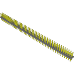 Conn Unshrouded Header HDR 100 POS 2mm Solder ST Top Entry Thru-Hole Bulk