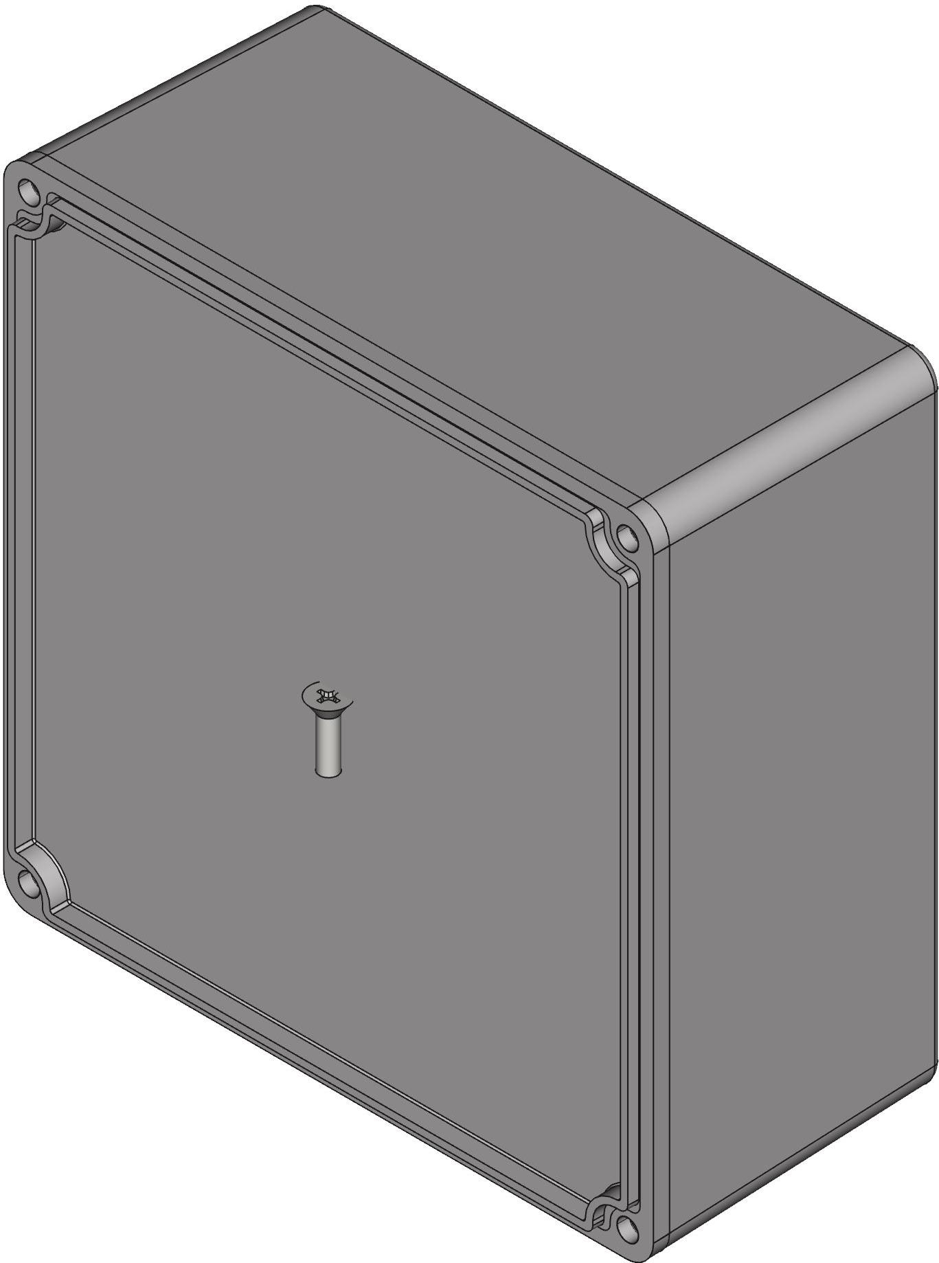 Hammond Manufacturing-1590U Natural Die Cast Aluminum Wall Mount Watertight Enclosure