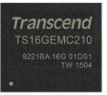 Transcend Information-TS16GEMC210 Flash-Karten Flash Card 16G-byte 3.3V Embedded Flash Drive 153-Pin BGA