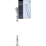 Connector Accessories Plug Cap Straight Aluminum Electroless Nickel