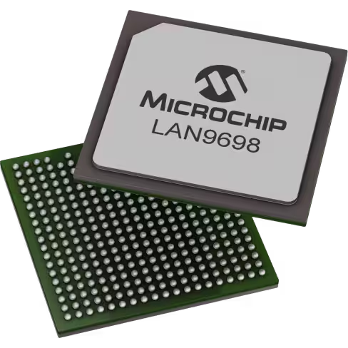 Microchip Technology-LAN9698-V/3KW Commutateurs Ethernet Ethernet Switch 30-Port 10000Mbps 356-Pin FCCSP Tray