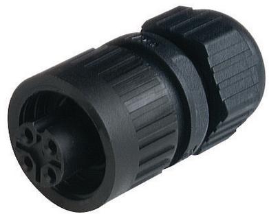 Belden-CA 3 LD Connettore circolare Conn Circular SKT 3 POS Screw ST Panel Mount 3 Terminal 1 Port