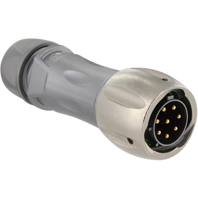 Eaton-UT0X6MS128PW Steckverbinder, rund Conn Circular PIN 8 POS Crimp ST Cable Mount 8 Terminal 1 Port