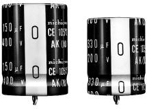 Nichicon-LAKW6181MELC30 Kondensator, Aluminium Cap Aluminum 180uF 420V 20% (35 X 30mm) 900mA 2000 hr