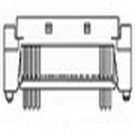 TE Connectivity-2176371-4 Steckverbinder, SCSI Conn High Density RCP 100 POS 1.27mm Solder ST Thru-Hole 100 Terminal 1 Port