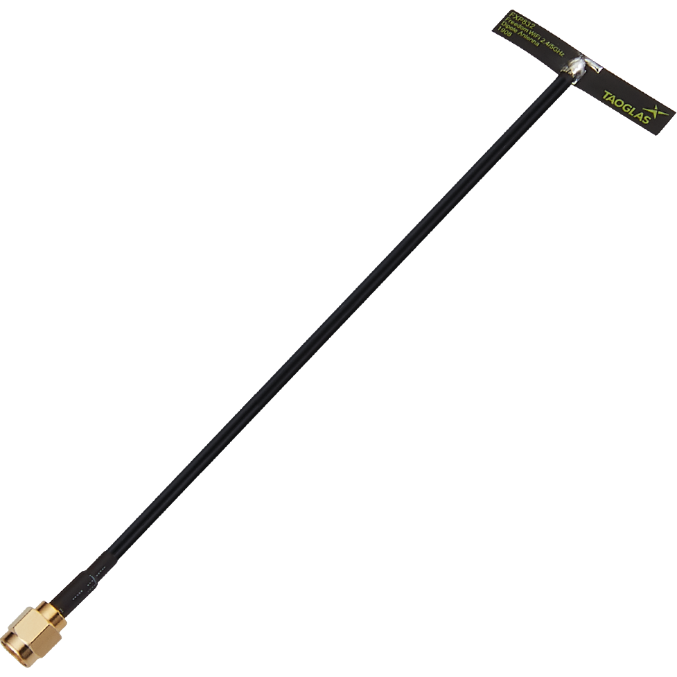 Taoglas-FXP832.03.0458D Antennas Antenna Dipole -1.89dBi Gain 2500MHz/6000MHz Automotive Bag