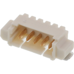 Conn Shrouded Header (4 Sides) HDR 5 POS 1.25mm Solder RA Side Entry SMD T/R