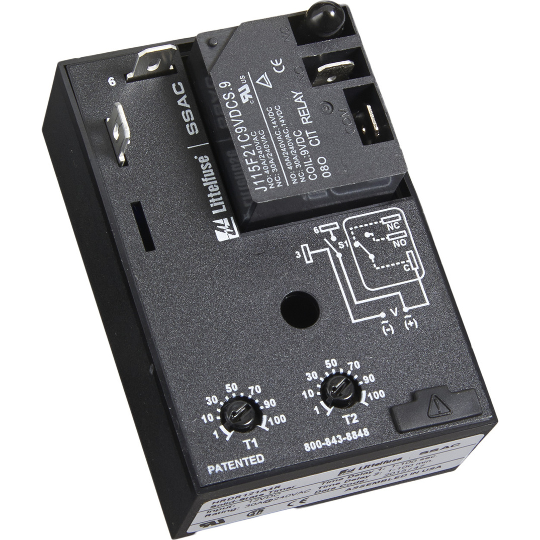 Littelfuse-HRDR331A1 Time Delay Relays Time Delay Relay 24VDC 30A SPDT(51.3x38.1x76.7)mm SMD