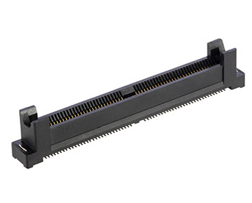 Amphenol Communications Solutions-CE1006000110111 Estremità scheda connettore Cool Edge 0.80mm Hybrid Power and Signal Connectors, Storage and Server System, Surface mount, 60 signal pins, Vertical