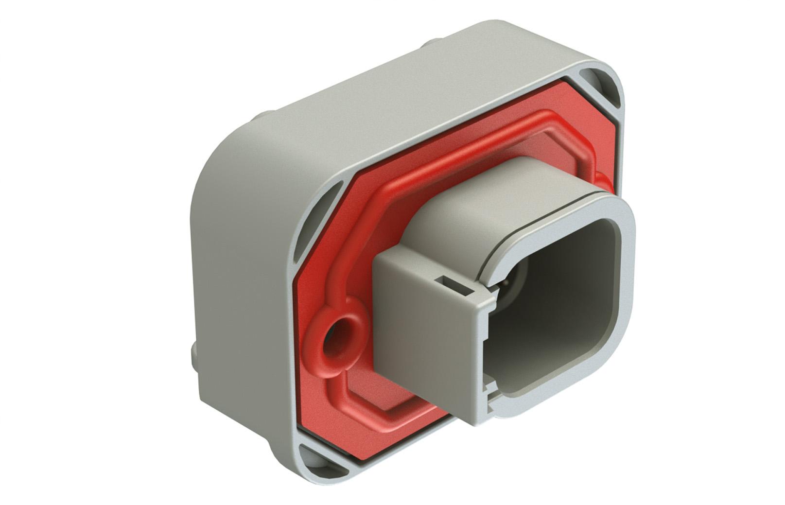 Amphenol-ATM13-6P-BM03 Steckverbinderleisten und Leiterplattenbuchsen Conn Wire to Board HDR 6 POS 4.2mm Solder RA Side Entry Thru-Hole Tray