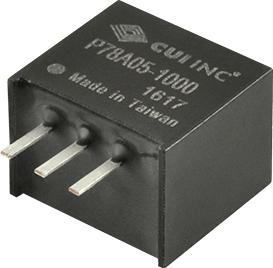 CUI Inc-P78A05-1000 直流-直流转换器和开关式调节器模块 Module DC-DC 24VIN 1-OUT 5V 1A 5W 3-Pin SIP Module Tube