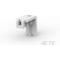 TE Connectivity-643075-2 Steckverbinderzubehör Connector Accessories Strain Relief Cover Straight Nylon White