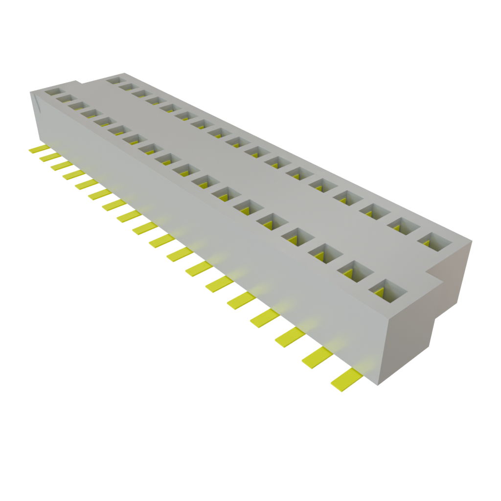 Samtec-BKS-135-01-L-V Steckverbinderleisten und Leiterplattenbuchsen Conn Micro Socket Strip SKT 35 POS 1mm Solder ST SMD Tube