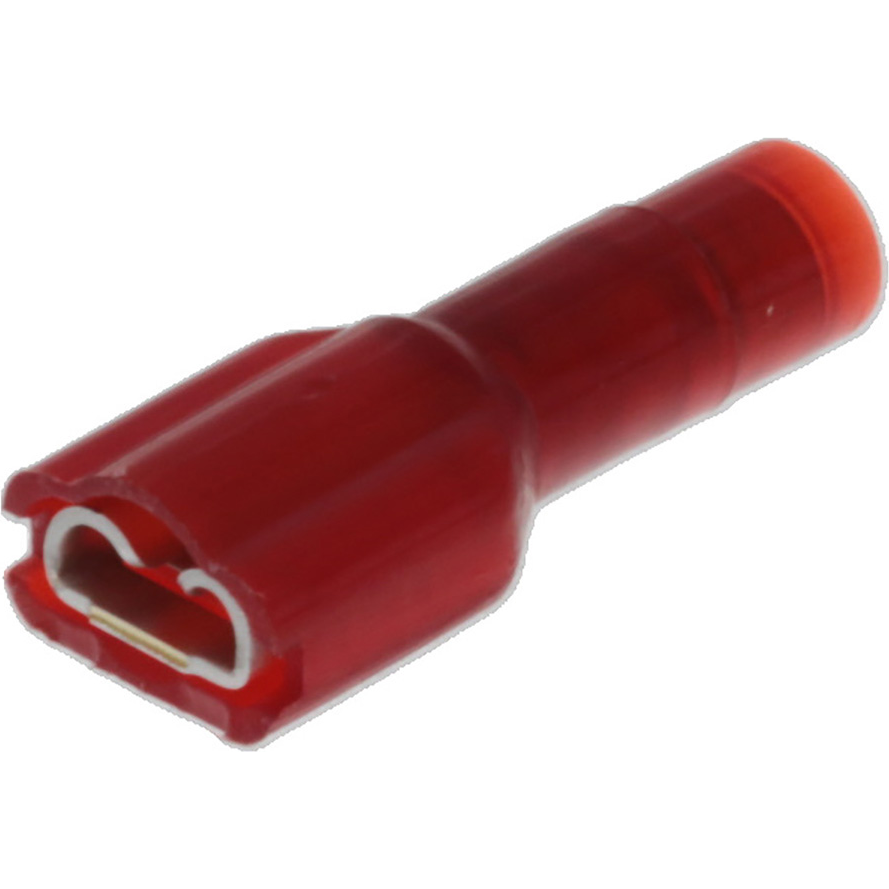Molex-190020012 Steckverbinderanschlüsse Quick Disconnect Terminal 18-22AWG Brass Red F 20.3mm Tin Avikrimp™ T/R