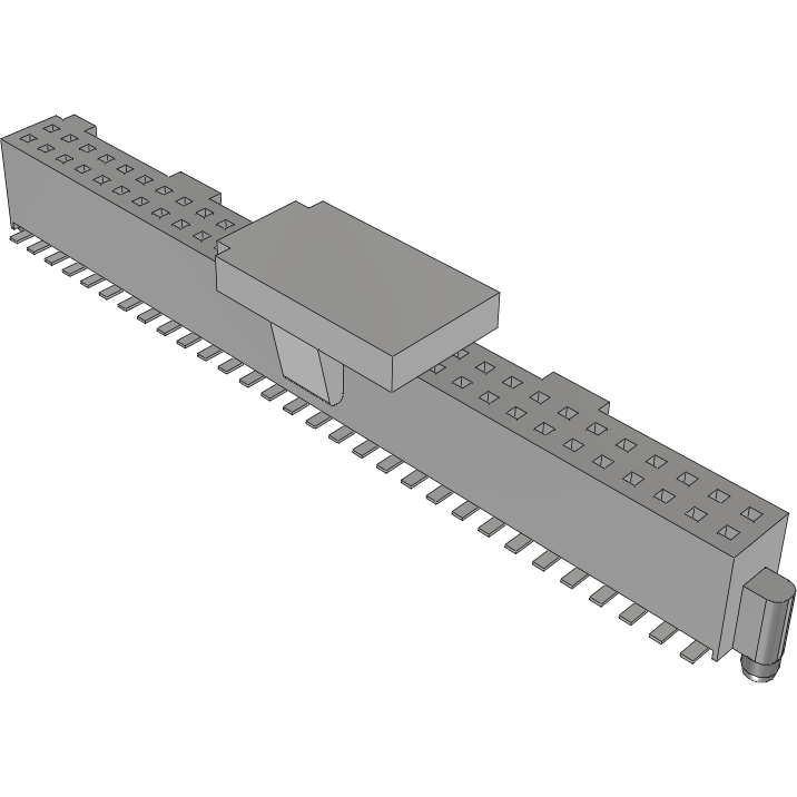 Samtec-SFML-130-T2-S-D-A-P Steckverbinderleisten und Leiterplattenbuchsen Conn Socket Strip SKT 60 POS 1.27mm Solder ST SMD TIGER EYE™ Tube
