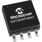 NOR Flash Serial (SPI, Dual SPI, Quad SPI) 1.8V 64M-bit 64M/32M/16M x 1/2-bit/4-bit 8ns 8-Pin SOIJ Tube