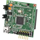 Microchip Technology-MA180029 Kit e strumenti di sviluppo PIC18F47J53 Microcontroller Plug-in Board