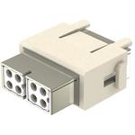 Han Megabit Modul for PCB, GND, Female