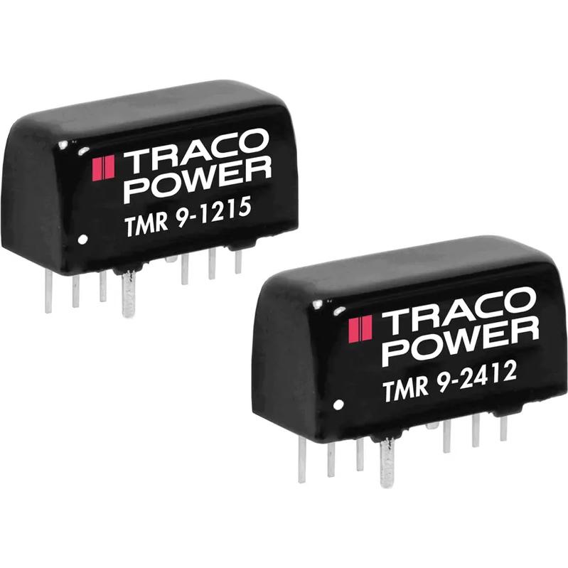 TRACO Electronic AG-TMR 9-1215 Convertitore da DC a DC e modulo di regolazione della commutazione Module DC-DC 12VIN 1-OUT 24V 0.375A 9W 10-Pin SIP Module