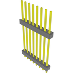 Conn Board Stacker HDR 8 POS 2.54mm Solder ST Top Entry Thru-Hole Bulk