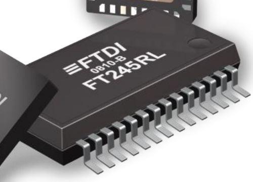 FTDI Chip-FT245RL-REEL USB-Schnittstellenschaltkreise Full Speed USB to parallel FIFO Interface USB 1.1/USB 2.0 5V T/R 28-Pin SSOP