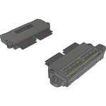 Cable Assembly Coax Micro Ribbon 0.1m 38AWG Micro High Speed Terminal to Micro High Speed Socket F-M Q STRIP® Bag