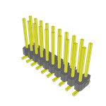 Conn Unshrouded Header HDR 20 POS 2.54mm Solder ST Top Entry SMD Tube