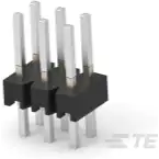 TE Connectivity-5-146258-3 Piastre connettori e prese PCB Conn Unshrouded Header HDR 6 POS 2.54mm Solder ST Top Entry Thru-Hole Package