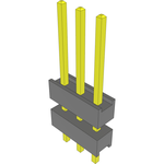 Conn Board Stacker HDR 3 POS 2.54mm Solder ST Top Entry Thru-Hole Bulk