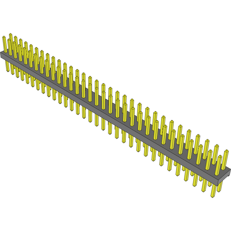 Samtec-MTMM-132-06-G-D-175 Steckverbinderleisten und Leiterplattenbuchsen Conn Unshrouded Header HDR 64 POS 2mm Solder ST Top Entry Thru-Hole Bulk