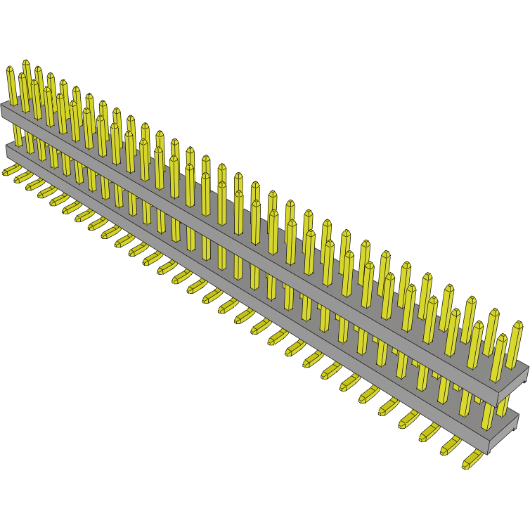 Samtec-SQW-130-01-F-D-VS Connector Headers and PCB Receptacles Conn Socket Strip SKT 60 POS 2mm Solder ST Top Entry SMD Tube