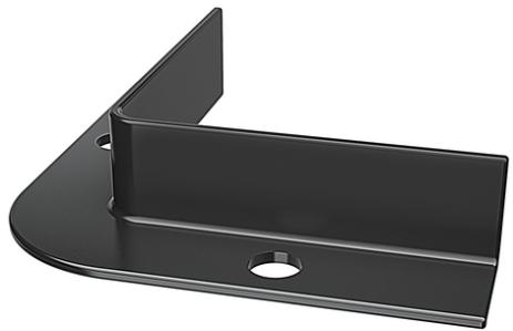 HellermannTyton-133-01480 Ductos de alambrado Mini Channel, 2.05 Long, 45 Degree Angle, Small, PPT20, Black