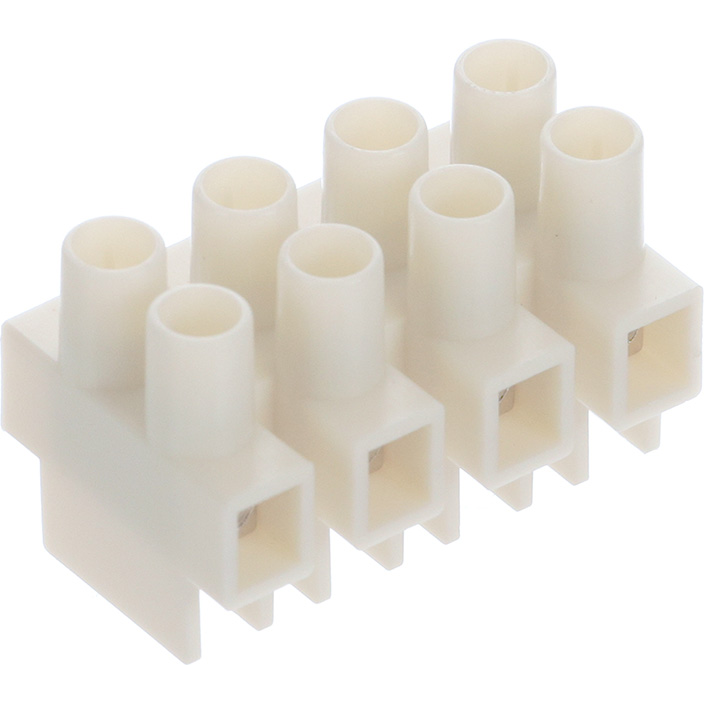Molex-39100-1804 Bloques terminales del conector Conn Barrier Strip 4 POS 8mm Panel Mount 20A