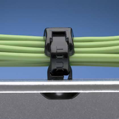 Panduit-PBMS-H25-C 电缆配件 Cable Accessories Tie Mount Nylon 6/6 Natural Package
