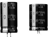 Nichicon-LKS1H392MESZ Capacitor Aluminum Electrolytic Cap Aluminum Lytic 3900uF 50V 20% (22 X 35mm) Snap-In 10mm 2.3A 1000h 85°C Bulk