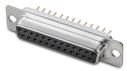 Assmann WSW components, Inc-A-DF 25 PP/Z Conector D-subminiatura Conn, D-Sub Receptacle, 25 Position, Straight, PCB Mount