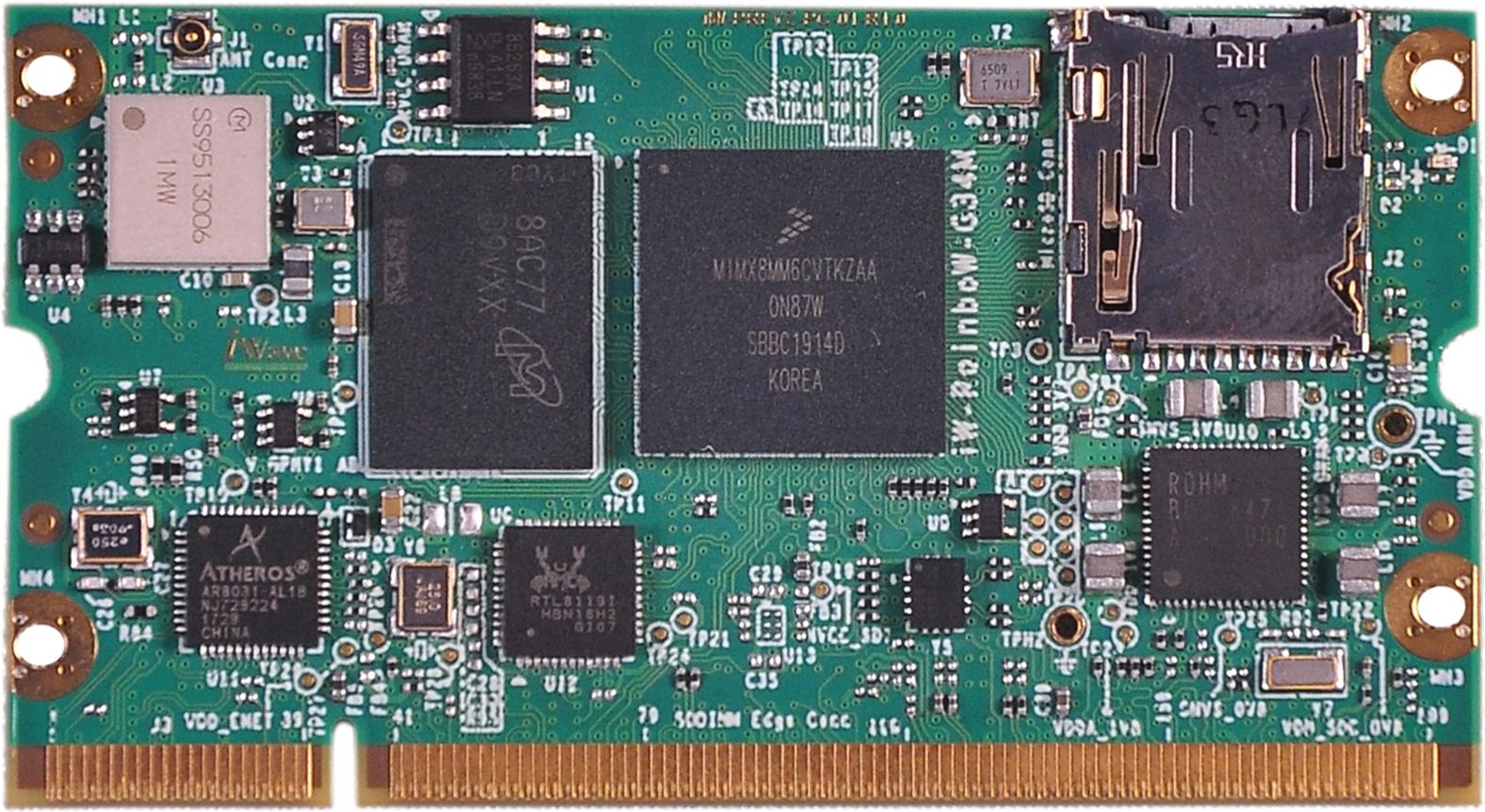 iWave Systems-IW-G34M-SM04-4L001G-E008G-BIC System on Modules - SOM SOM with i.MX8 Processor 8GB RAM