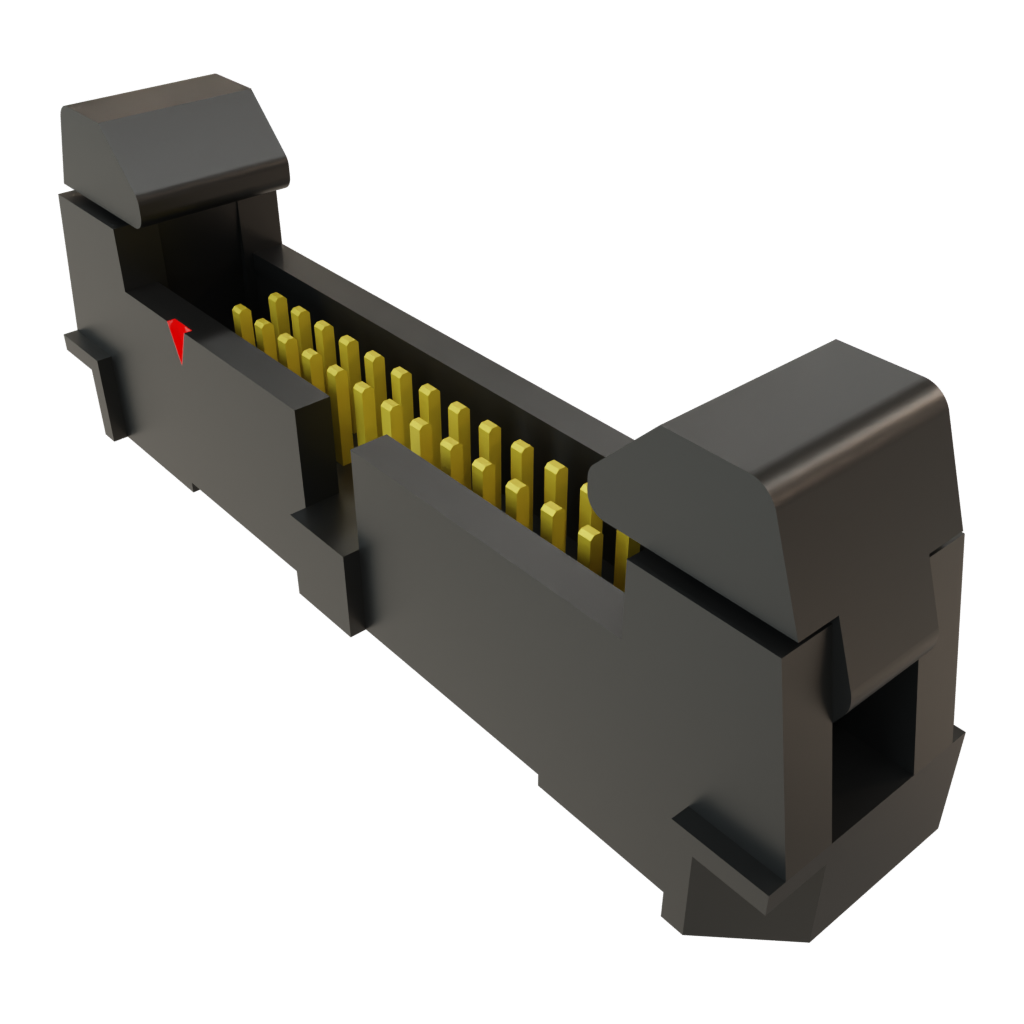 Samtec-EHF-113-01-L-D Steckverbinderleisten und Leiterplattenbuchsen Conn Ejector Header HDR 26 POS 1.27mm Solder ST Top Entry Thru-Hole Tube