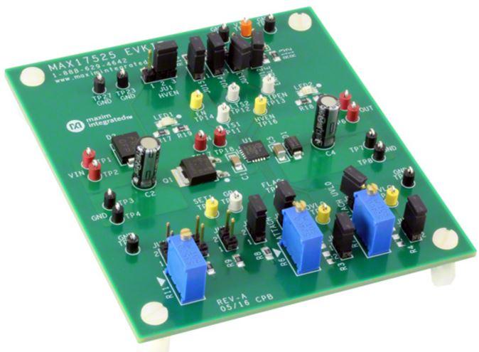Analog Devices-MAX17525EVKIT# Energiemanagement, Entwicklungsplatinen und -kits MAX17525 Specialized Power IC and Module Evaluation Kit