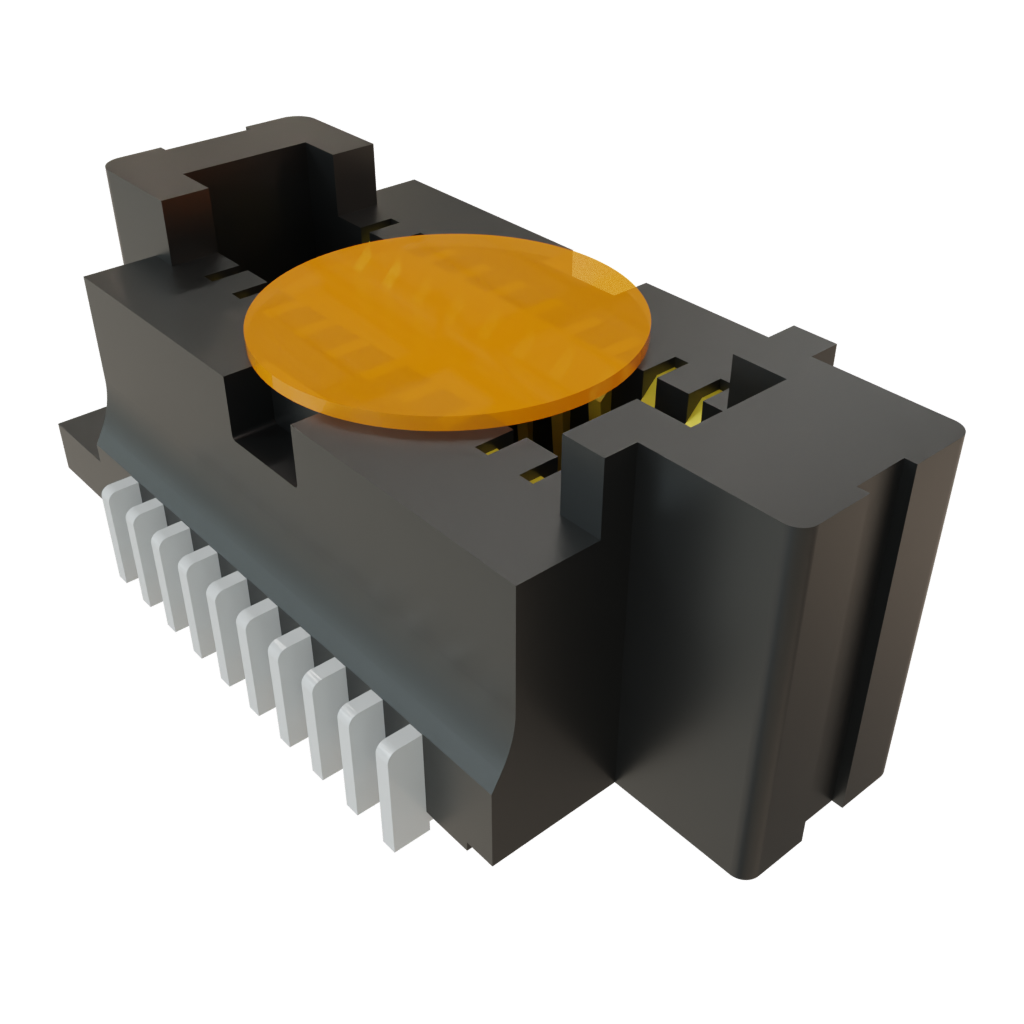 Samtec-ST5-10-1.50-L-D-P-TR Steckverbinderleisten und Leiterplattenbuchsen Conn Low Profile Terminal Strip HDR 20 POS 0.5mm Solder ST Top Entry SMD T/R