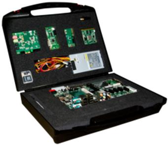 Congatec AG-077500 Eingebettete Systementwicklungsboards und -kits conga-QKIT/ARM Starterkit for Qseven evaluation carrier board