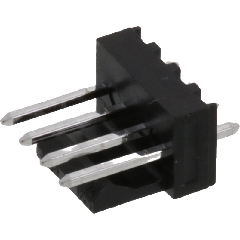 Molex-1718560004 Connector Headers and PCB Receptacles Conn Wire to Board HDR 4 POS 2.54mm Solder ST Top Entry Thru-Hole KK 254 Bag