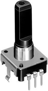 ALPS ALPINE CO., LTD-EC12E1220406 Mechanical Encoders Mechanical Encoder Rotary Incremental Flat 0.02N.m Straight Quadrature Digital Square Wave 12PPR Through Hole PC Pin