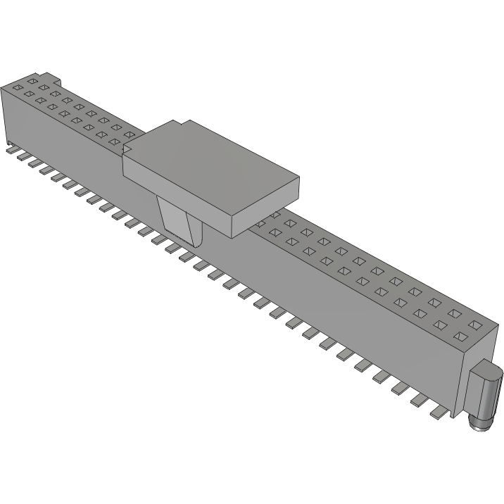 Samtec-SFM-130-02-STL-D-A-P-TR Steckverbinderleisten und Leiterplattenbuchsen Conn Socket Strip SKT 60 POS 1.27mm Solder ST SMD TIGER EYE™ T/R