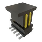 Conn Unshrouded Header HDR 10 POS 1.27mm Solder ST Top Entry SMD TIGER CLAW™ T/R