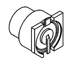Radiall-R299137800W Connector RF Conn Coaxial 0Hz to 4GHz 50Ohm Solder ST SMD Gold Over Nickel T/R