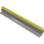 Conn Unshrouded Header HDR 90 POS 1.27mm Solder RA Side Entry Thru-Hole Tube
