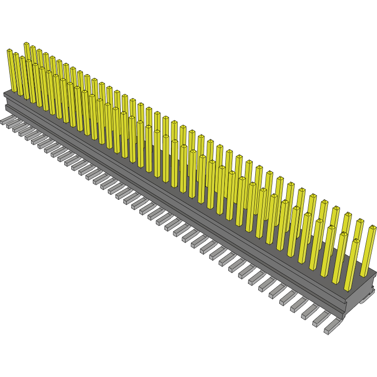 Samtec-FTR-140-01-L-D Piastre connettori e prese PCB Conn Unshrouded Header HDR 80 POS 1.27mm Solder ST Top Entry SMD Tube